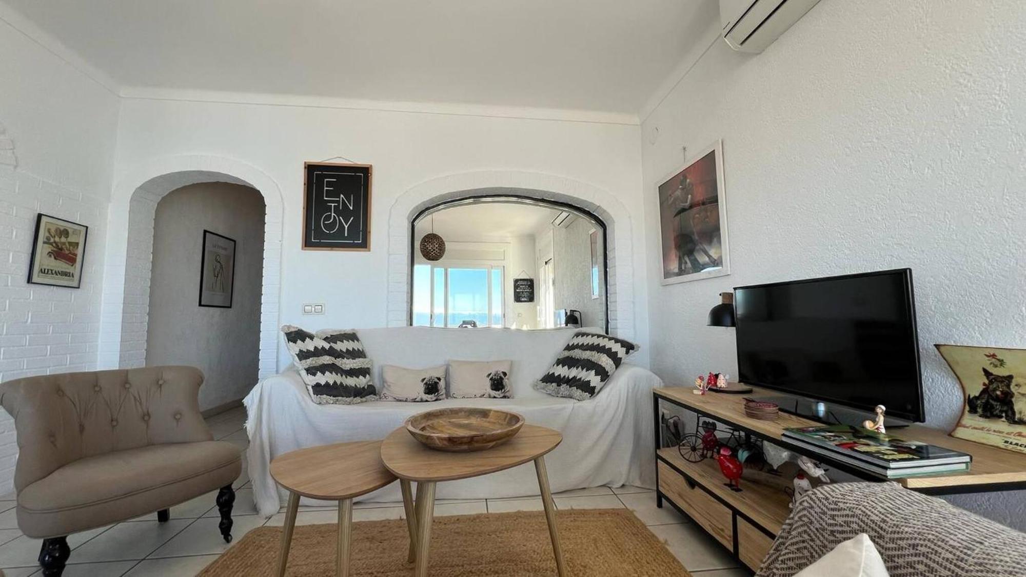 Precioso Piso Con Vistas Espectaculares Del Mar Av-50 Apartment Roses Bagian luar foto