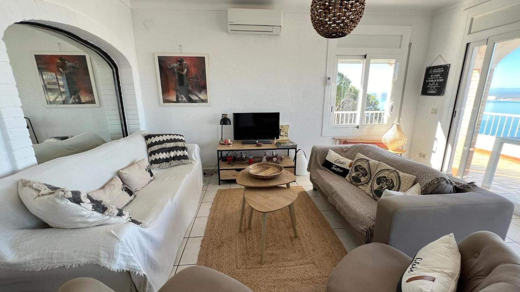 Precioso Piso Con Vistas Espectaculares Del Mar Av-50 Apartment Roses Bagian luar foto