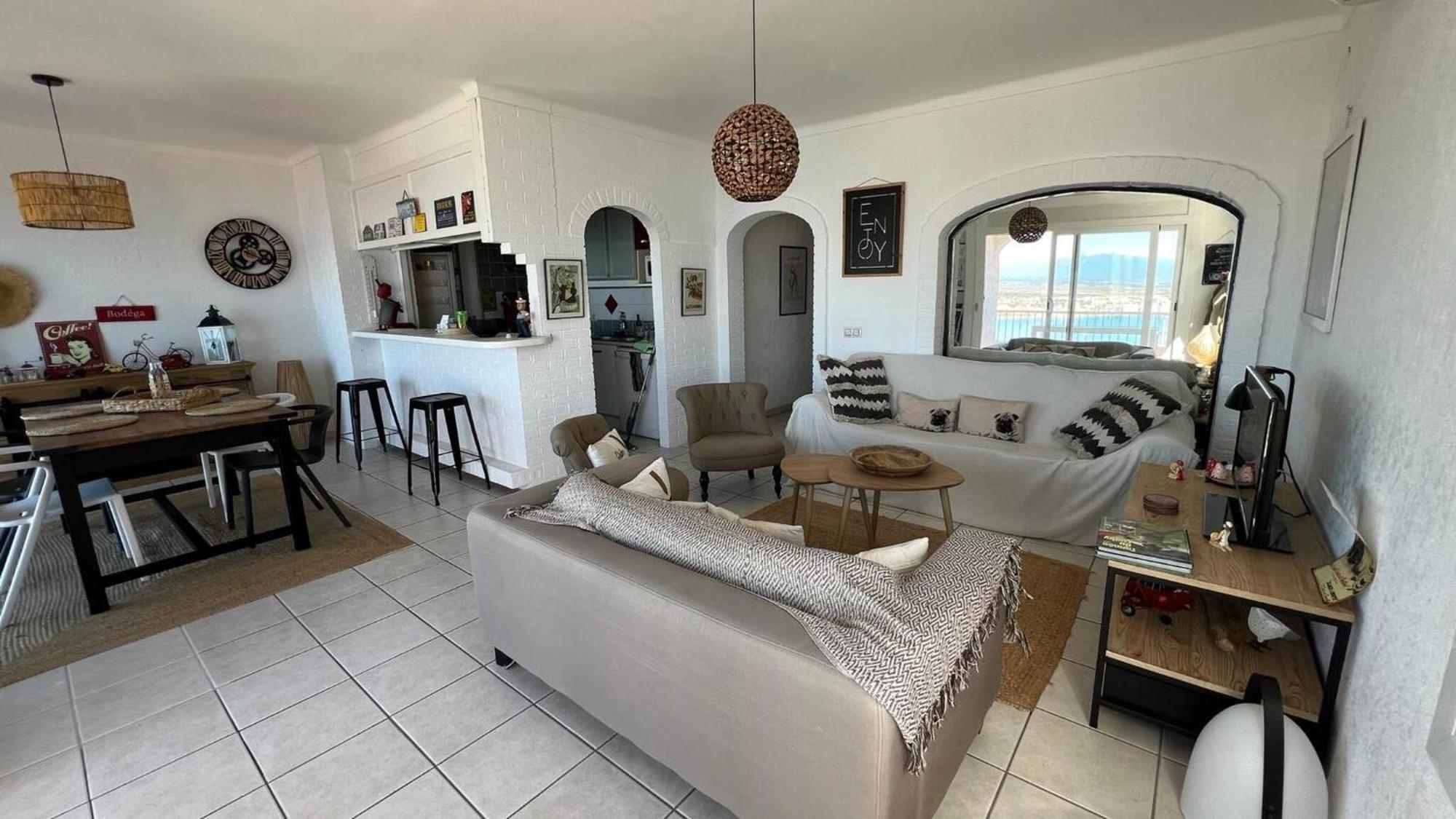 Precioso Piso Con Vistas Espectaculares Del Mar Av-50 Apartment Roses Bagian luar foto