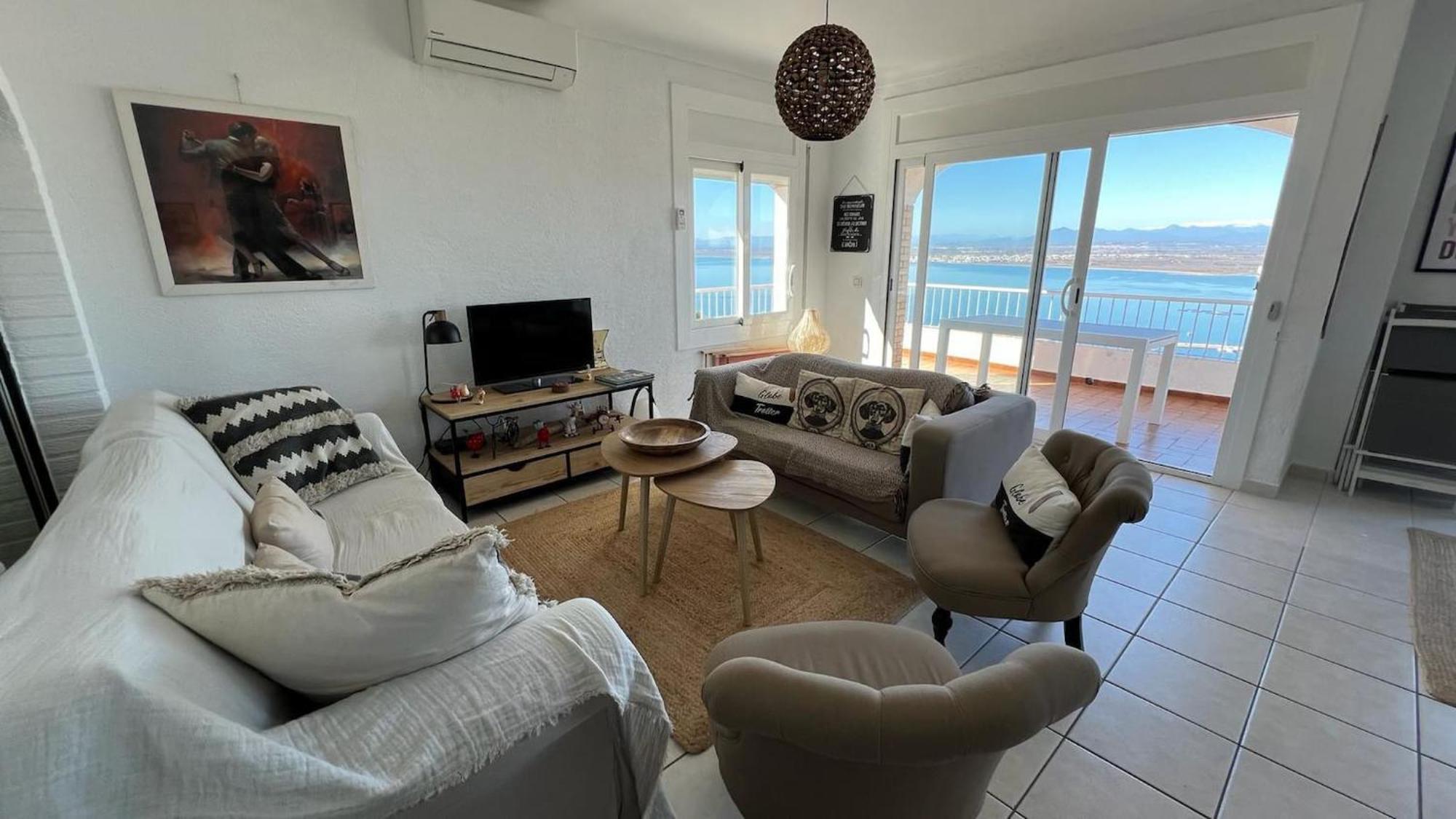 Precioso Piso Con Vistas Espectaculares Del Mar Av-50 Apartment Roses Bagian luar foto