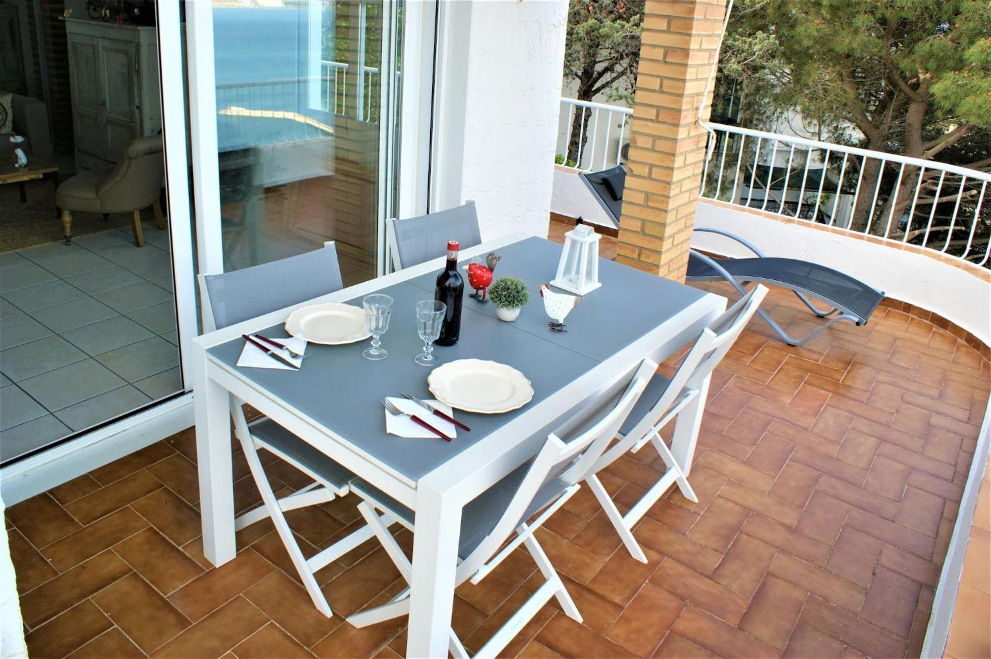 Precioso Piso Con Vistas Espectaculares Del Mar Av-50 Apartment Roses Bagian luar foto