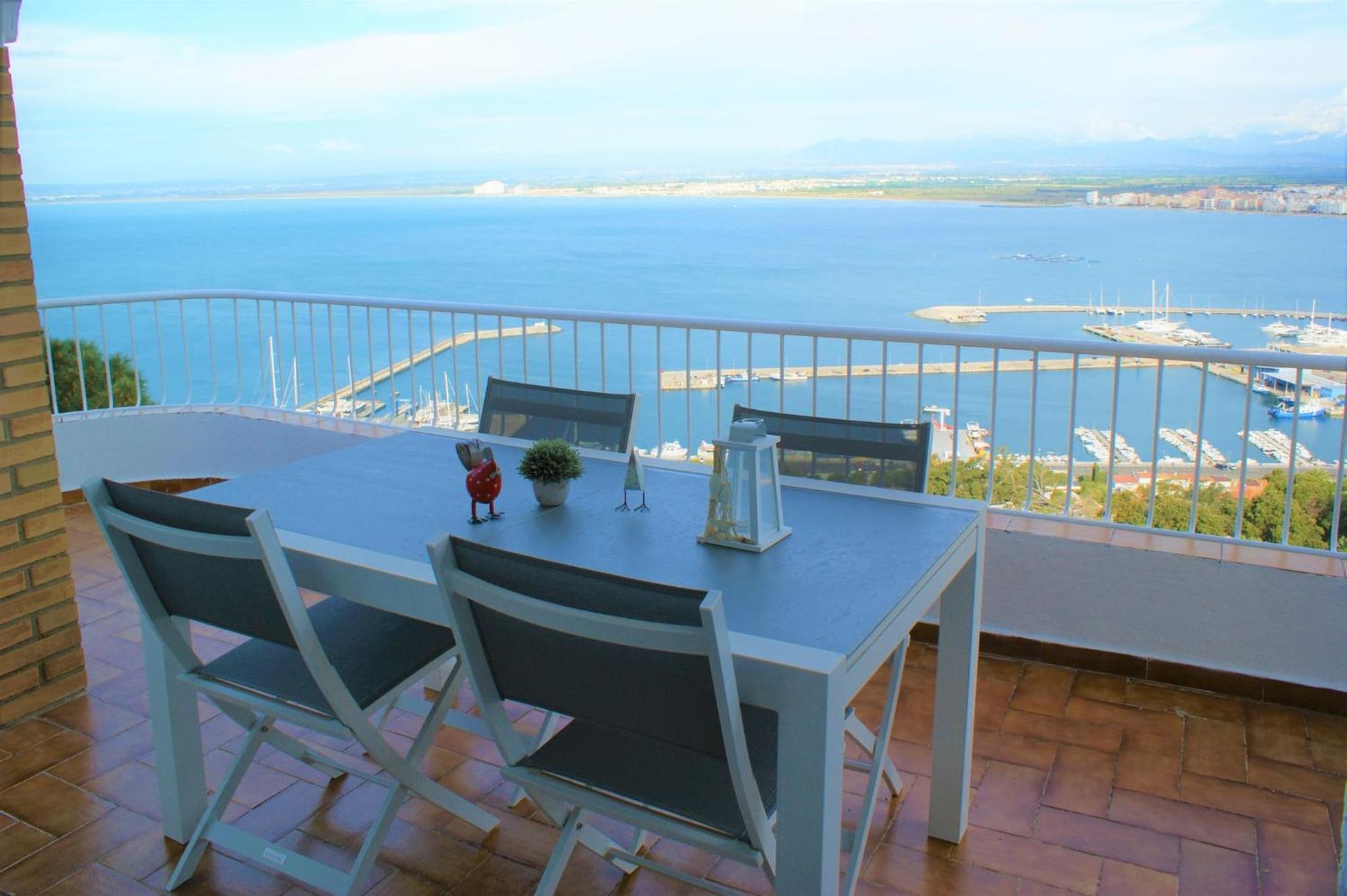 Precioso Piso Con Vistas Espectaculares Del Mar Av-50 Apartment Roses Bagian luar foto